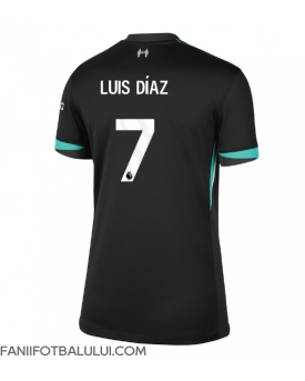 Liverpool Luis Diaz #7 Tricou Fotbal Replică 2024-25 Femei Deplasare